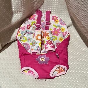 ADORA Floral Pink Baby Doll Carrier